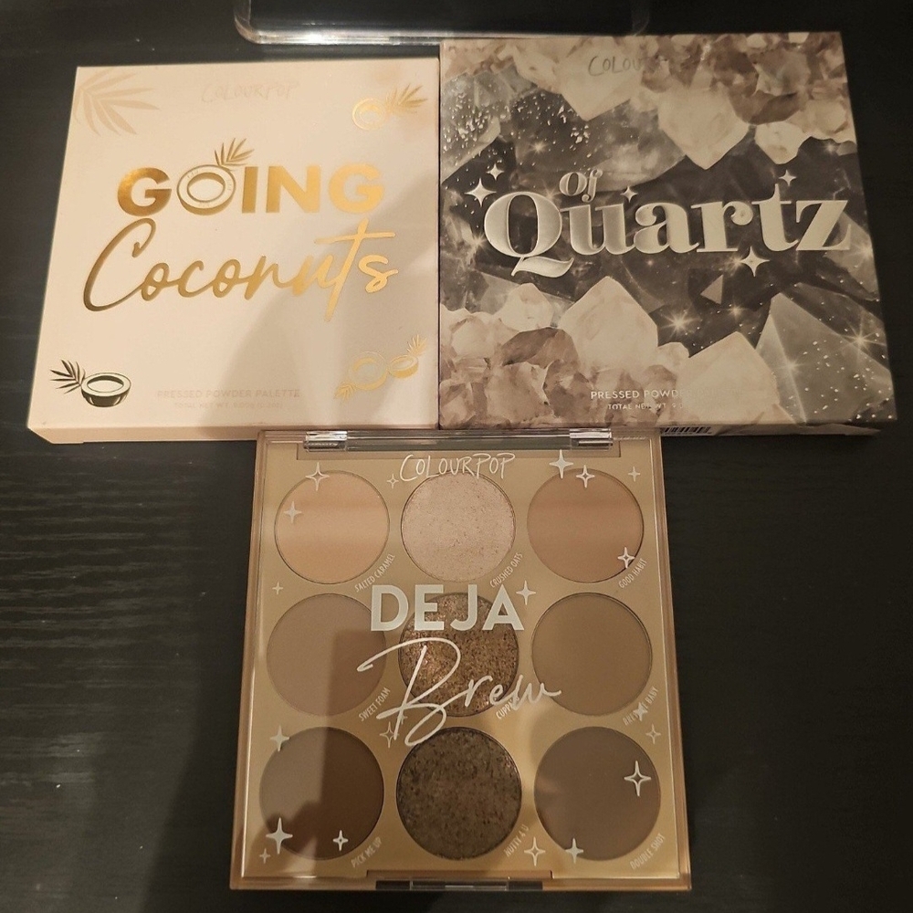 SOLD- ColourPop Eyeshadow Palette Set